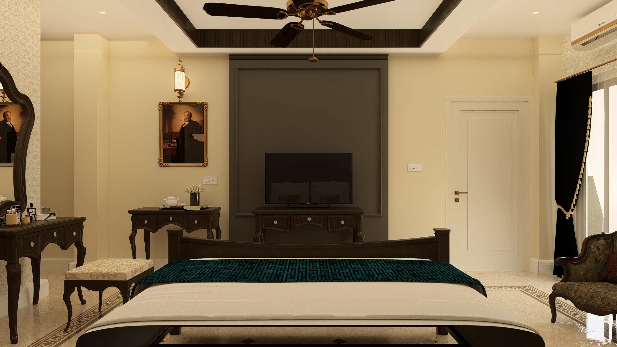Classic Hotel Bedroom